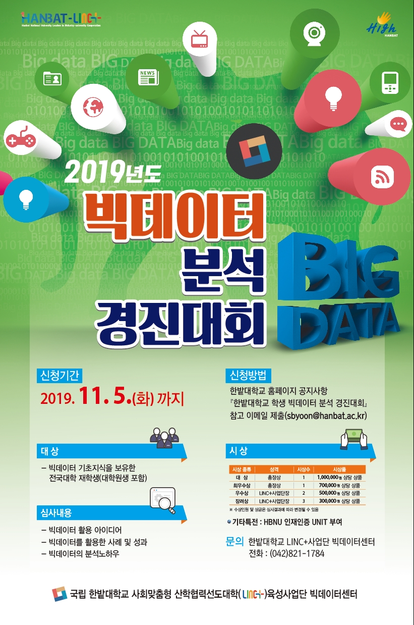 2019년도 빅데이터 분석 경진대회