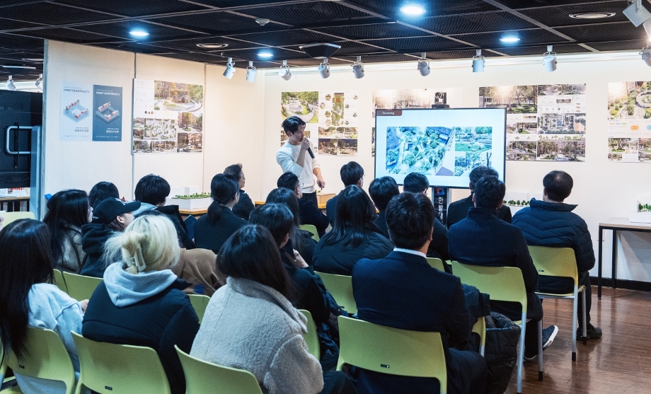 산업디자인학과, ‘가온분수광장 활성화 프로젝트’ 성과 한밭컬쳐스페이스에서 전시 이미지