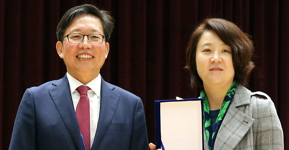 안세윤 교수 한국콘텐츠학회 우수작품 학술상 수상 이미지